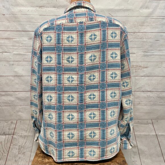 RRL Ralph Lauren 1950's Inspired Southwestern work shirt - Picture 3 of 10